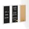 Martha Stewart Everette 18in. x 24in. Cork Board, Chalk Board, Lttr Brd Set w/Psh Pns, Mgnts, Liq Chlk, Lttrs, Wht BR-DK20221011-1-WT-MS - alternate 6